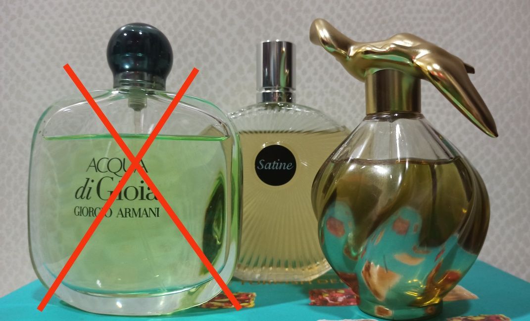 Женский парфюм Giorgio Armani, Lalique, Nina Ricci ОРИГИНАЛ!