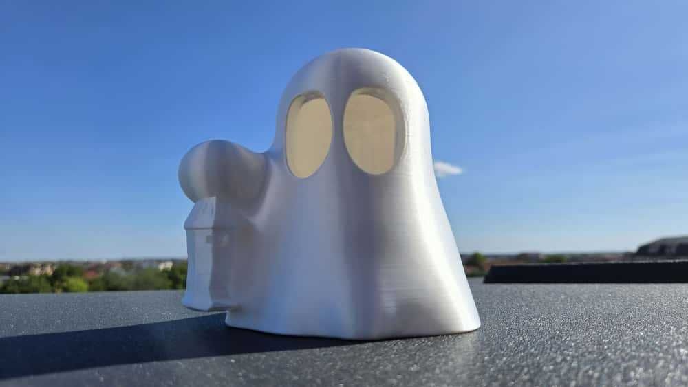 Fantoma cu lampadar creat 3D