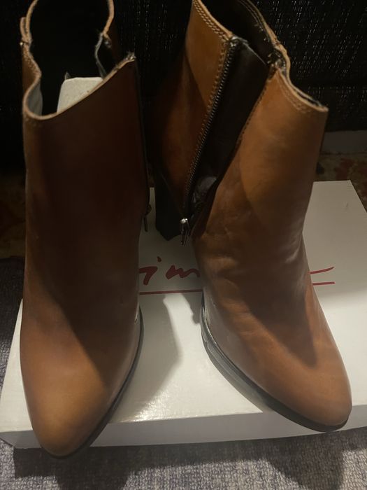 Ghete cu toc Brand Image, Noi, marime 39