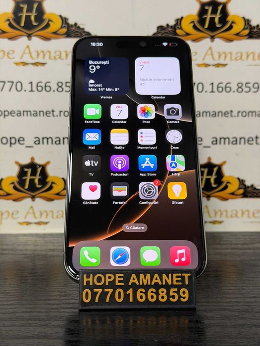 Hope Amanet P10/Iphone 16 Pro Max 256 GB /Baterie 100%