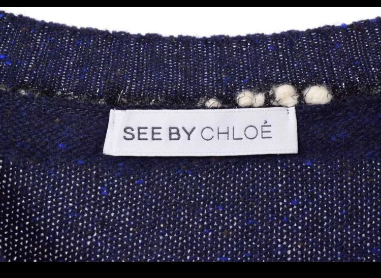 See by Chloe -плетене рокля