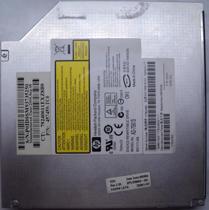 Unitate Optica DVD-RW Sata Model: AD-7561S