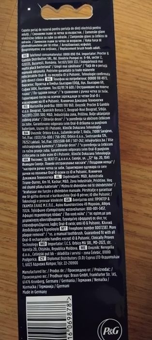 Rezerve periuțe Oral B ,6bucati