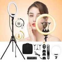 Lampa circulara led 26-47cm ring light circulara makeup intagram