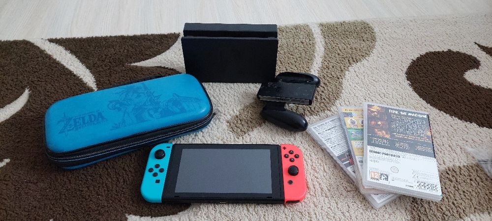 Nintendo switch + husa