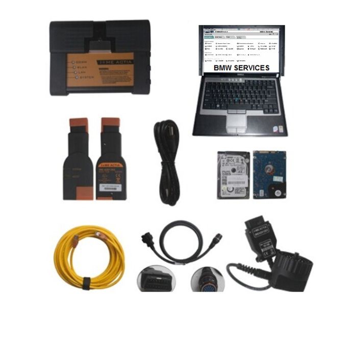 Tester profesional BMW/Mini Icom A2+B+C + Laptop MILITAR I5 Soft 2022