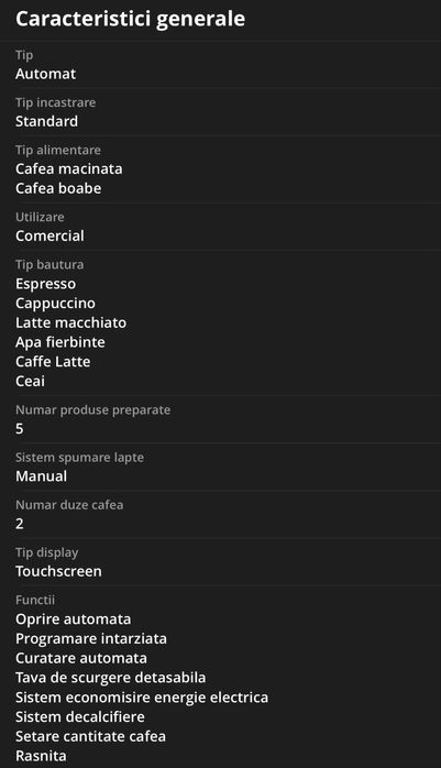 Espressor DeLonghi Eletta Plus