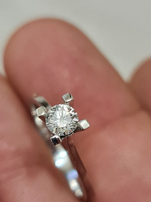 Inel aur cu diamant