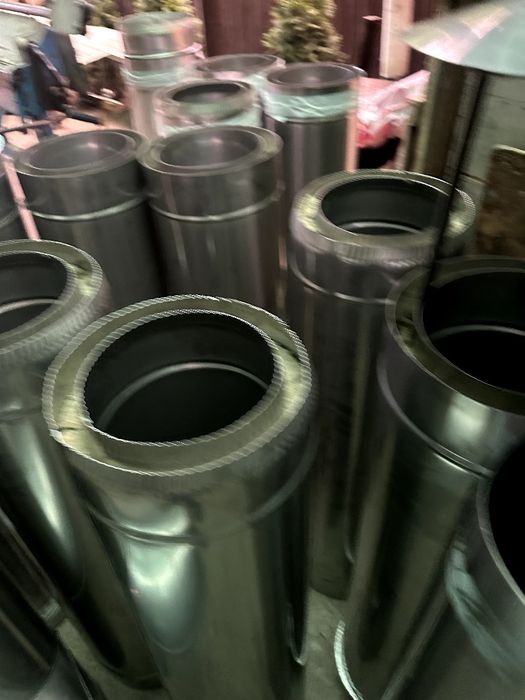 Cos de fum inox chit complet