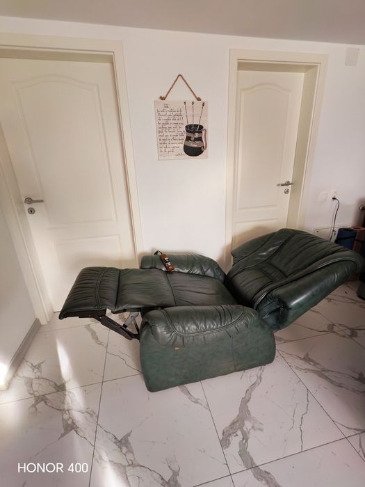 Fotoliu electric din Piele Naturala  - Mobilier Germania