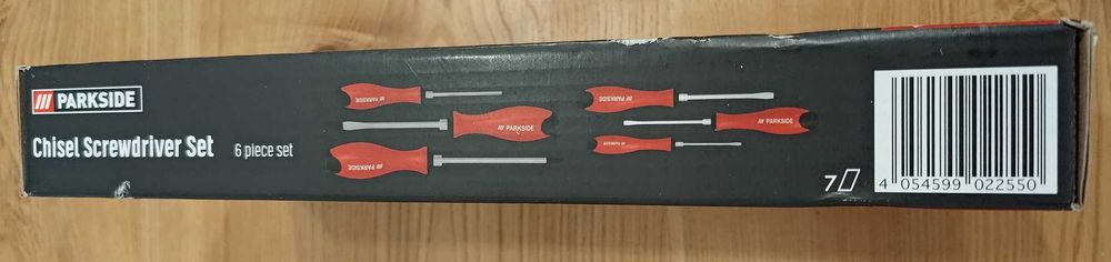 set surubelnite Parkside - 6 bucati sigilat