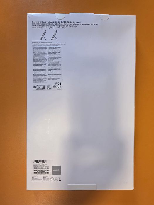 Husa Book Cover Keyboard AI, Samsung Galaxy Tab S10/S9 Ultra open box