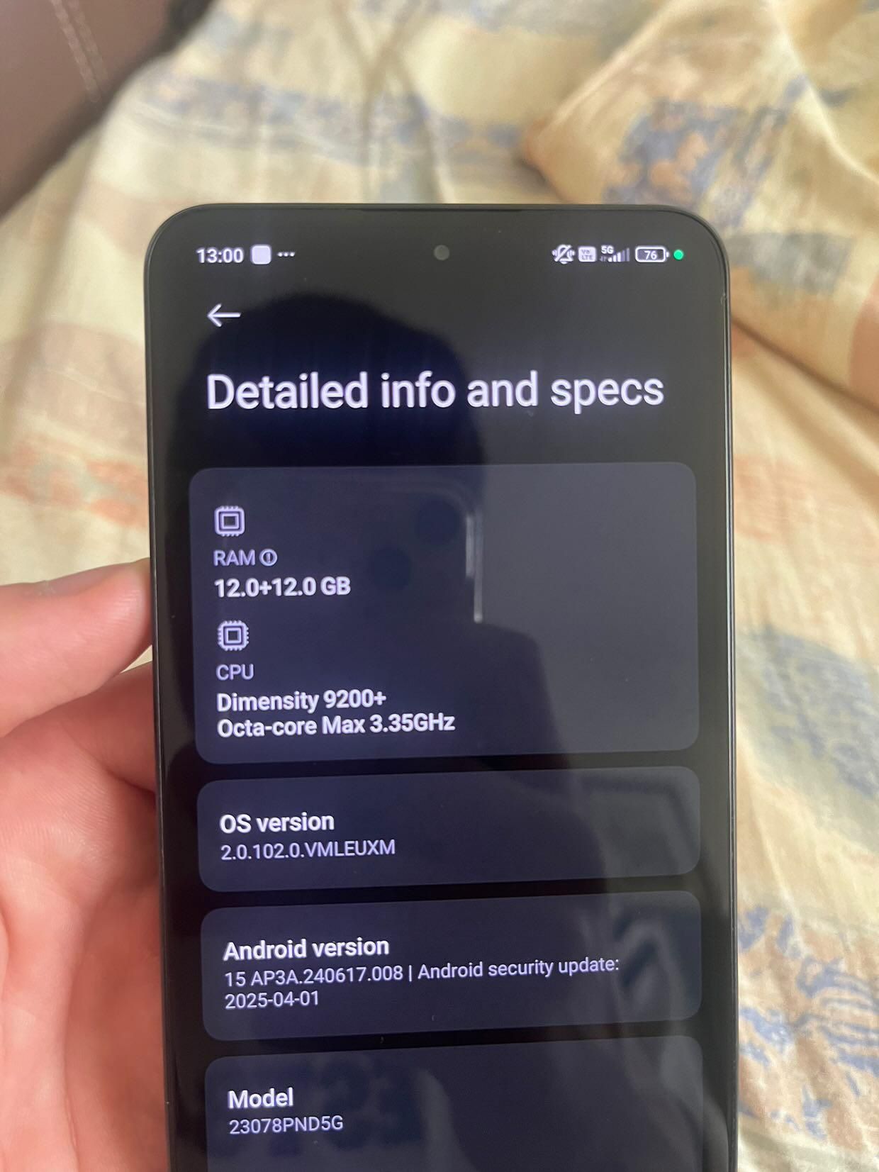 Xiaomi 13T pro 512GB/12GB RAM