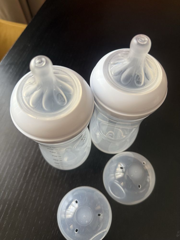 2 броя шише против колики, Philips Advent, 330 ml, 3 месеца+