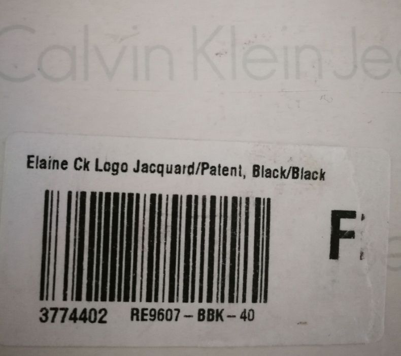 Намалени! CALVIN KLEIN JEANS еспадрили на платформа н.40 - -50лв