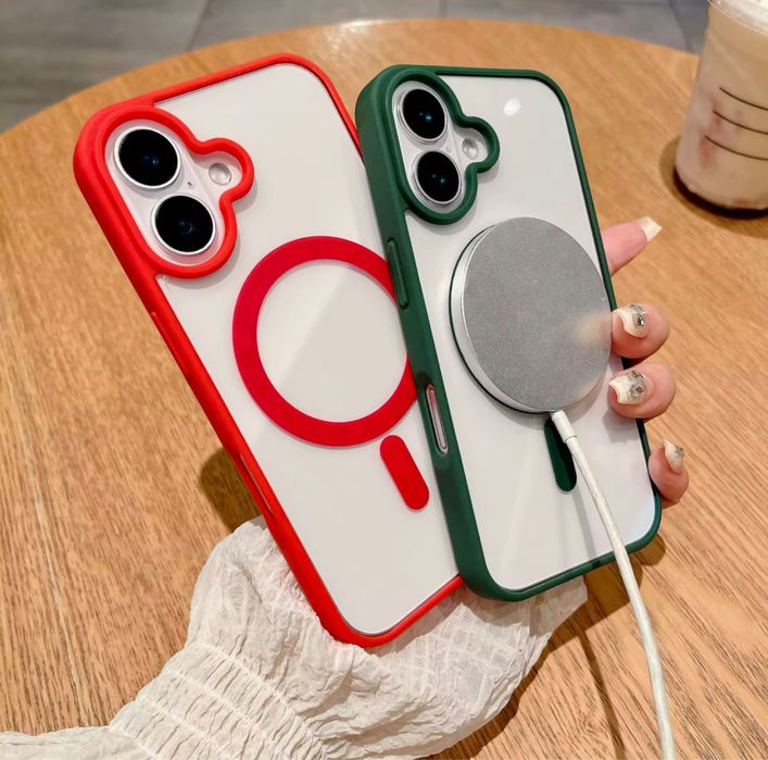 Husa MagSafe transparenta pt iPhone Air / 17 / 17 Pro / 17 Pro Max