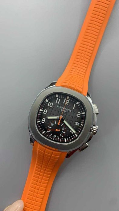 patek philippe aquanaut Chrono оранжево