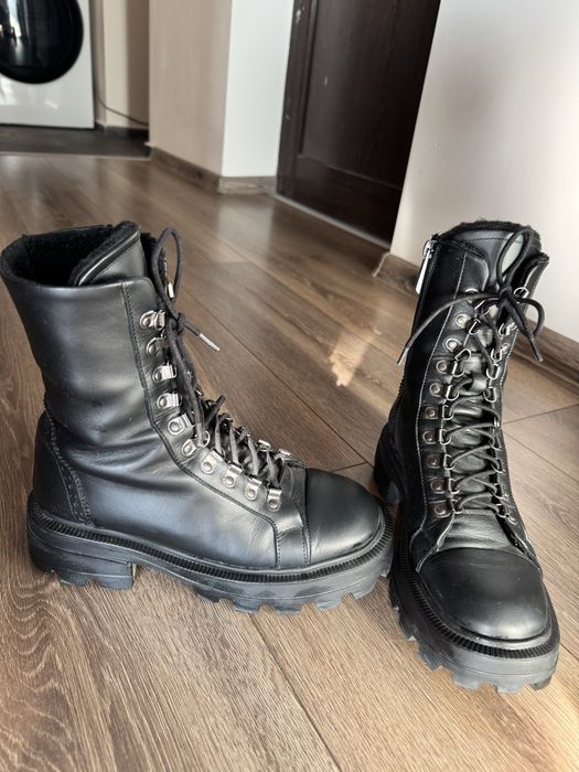 Боти от естествена кожа GABINA