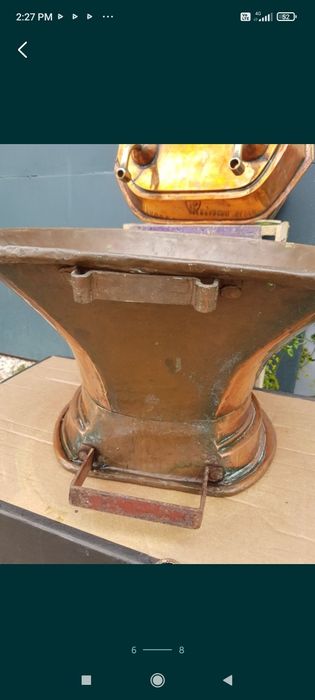 Fântână din cupru cu elemente din bronz/sec.XIX