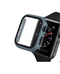 Husa Carcasa Ceas Apple Watch Margine Silicon Fata Glass Orice Marime