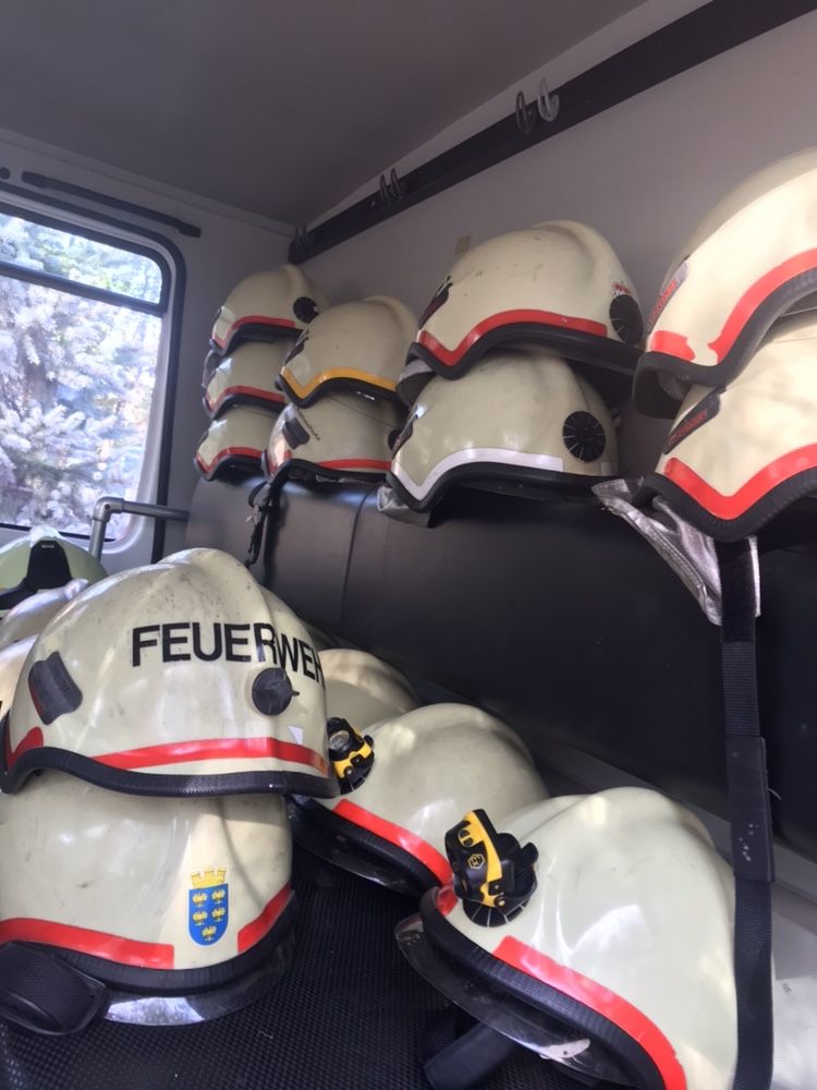 Casca Pompieri Rosenbauer-Ambulanta-masina de pompieri, PSI.