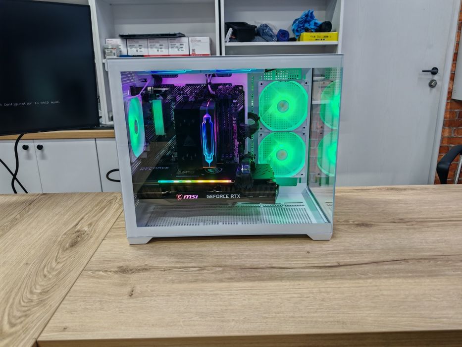 Pc gaming ryzen 5 5500 geforce rtx 3060Ti ram 32gbddr4,monitor 200hz