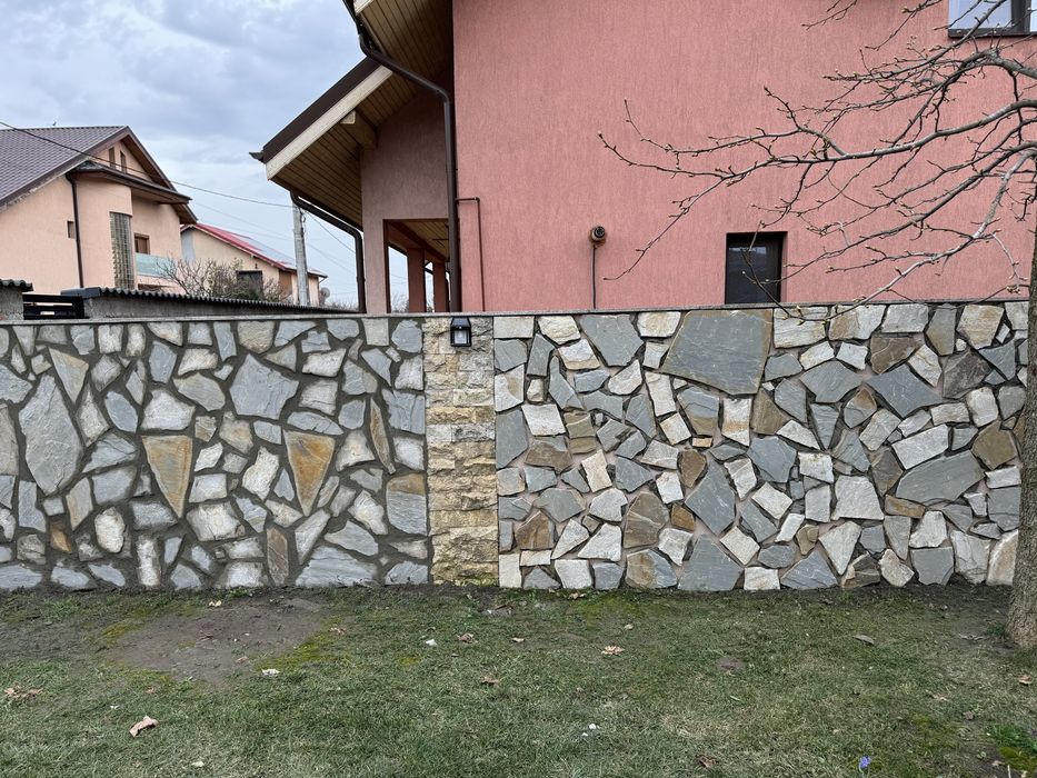 Vand piatra decorativa si montez