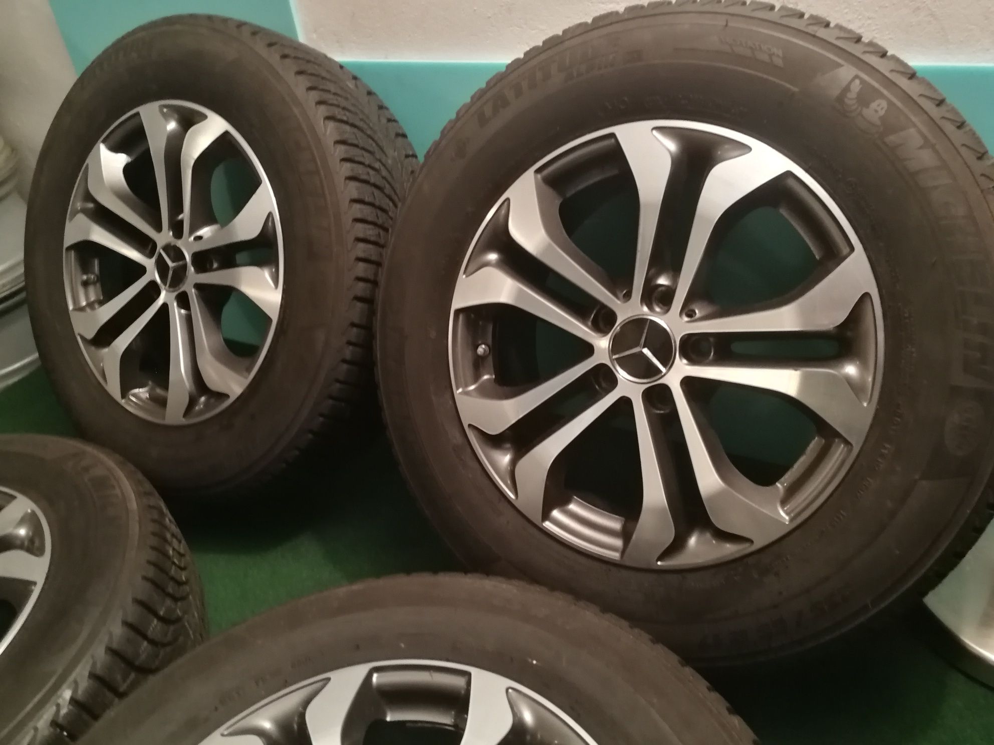 17" MERCEDES GLC w253, x253, c253, GLK x204, x205 Оригинални джанти