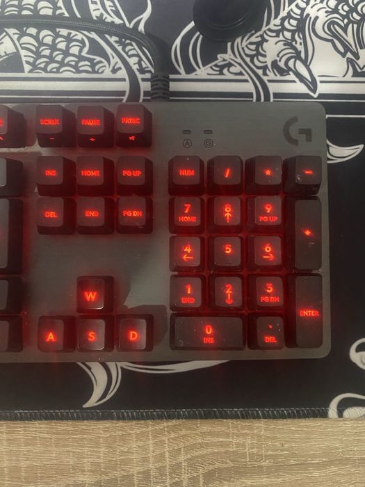 Tastatura logitech g413 carbon in stare buna