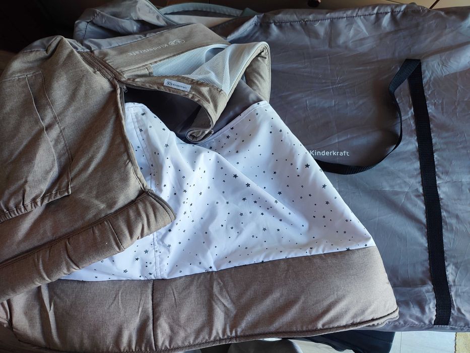 Patut 2 in 1 Co Sleeper Kinderkraft Neste Up, Bej
