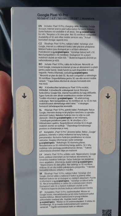 Google Pixel 10 Pro nou sigilat !!!