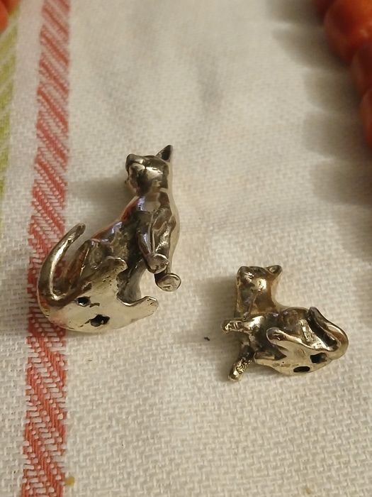 Miniatura argint masiv 800