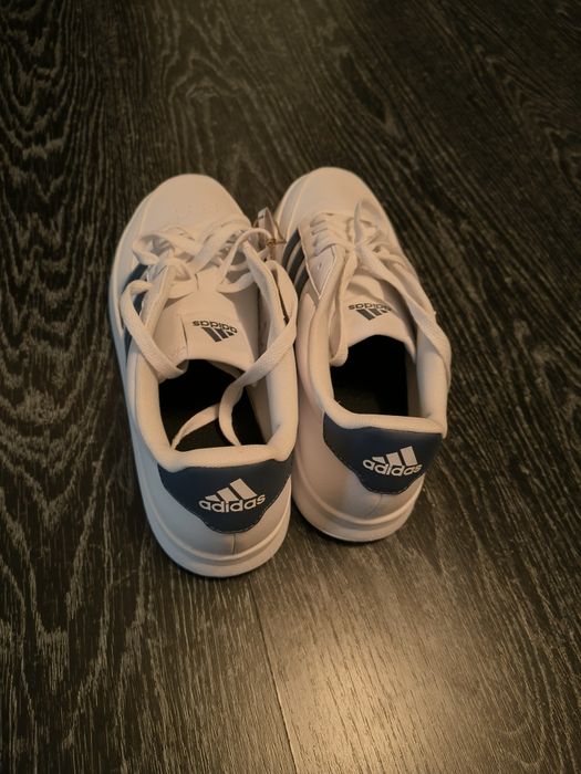 Adidas Breaknet 2.0 alb/albastru – mărimea 46 – noi cu etichetă