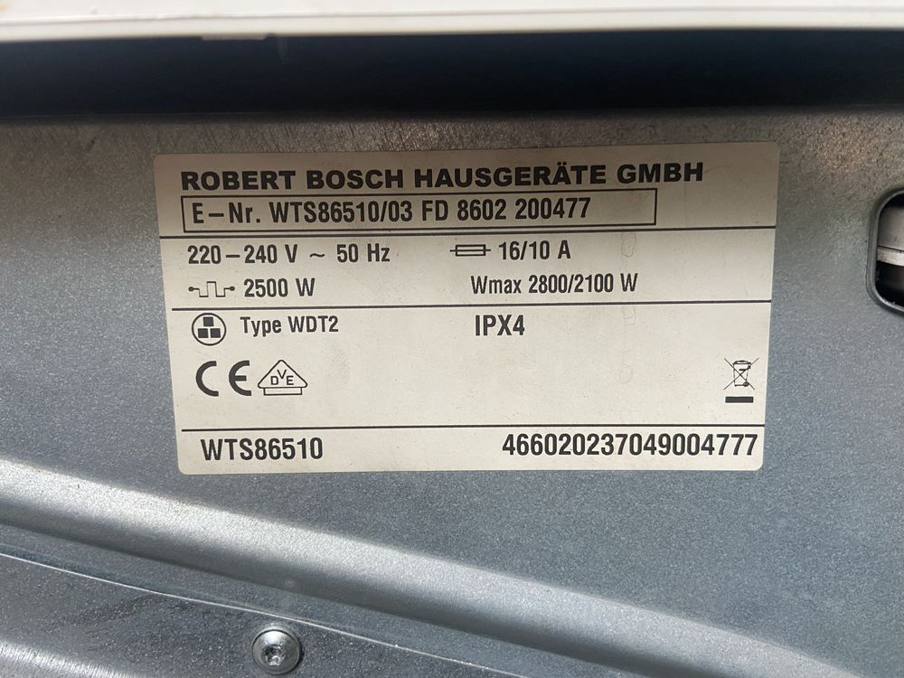 Сушилня Bosch Logixx6