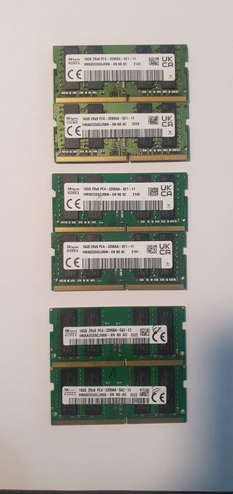 Memorie 32GB DDR4 3200 laptop sodimm, 2 x 16GB DDR4 3200