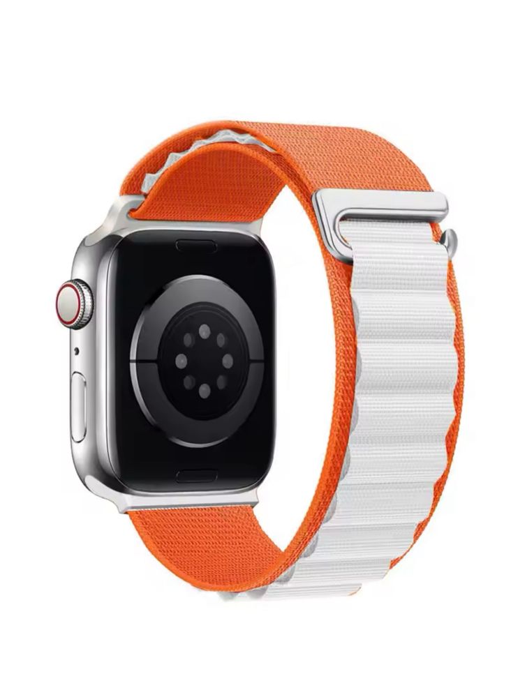 Curea Elastic Metalic Clips Ceas Apple Watch Husa Folie Silicon