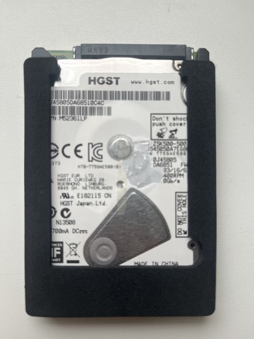 Жесткий диск HDD 500 Gb SATA 6Gb/s HGST Travelstar Z5K500