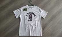 Tricou Abathing Ape Alb