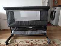 Patut copii co-sleeper pliabil+ 1 Saltea suplimentara.