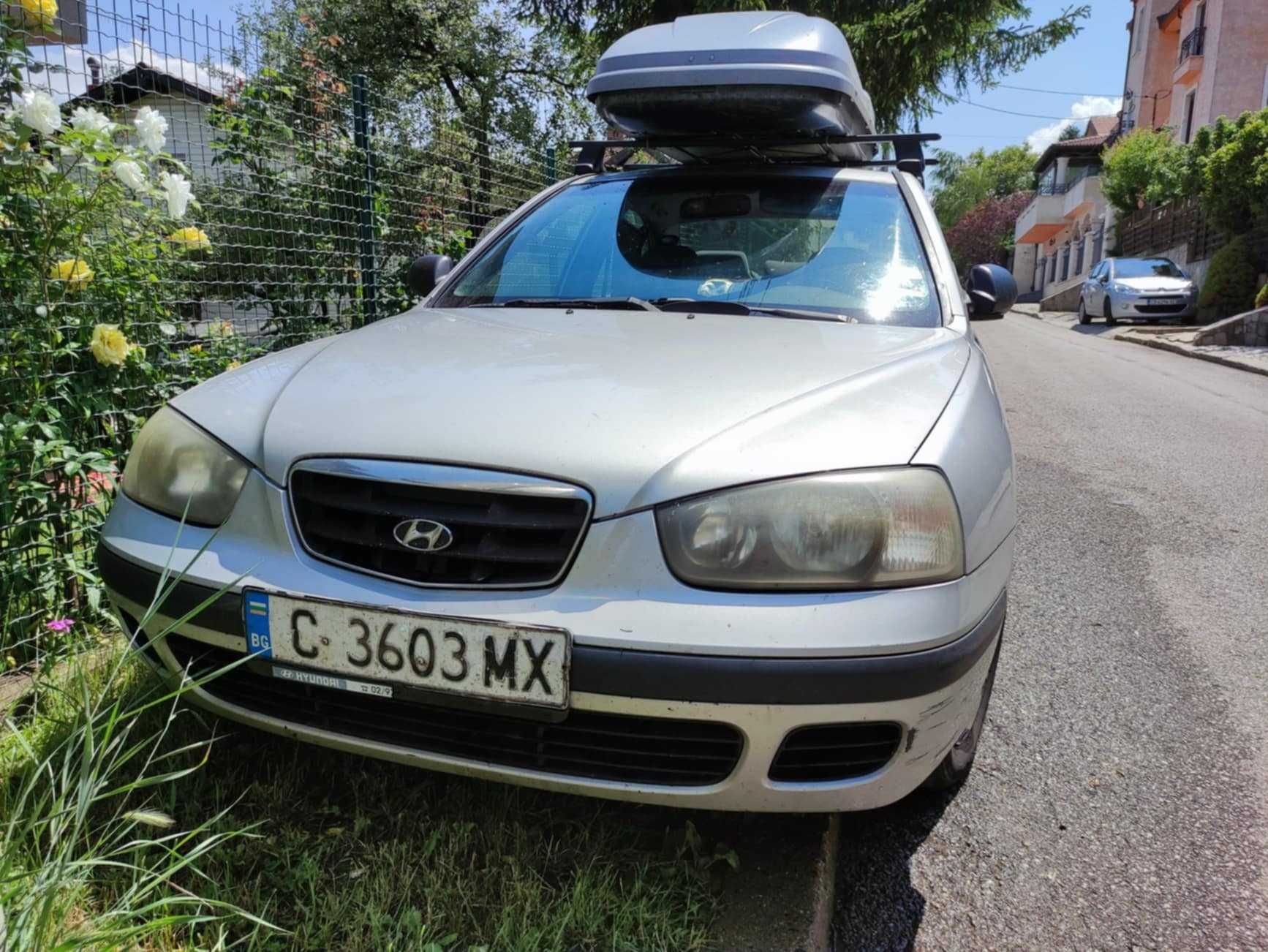 Продавам Хюндай Елантра 2003 бензин + газ