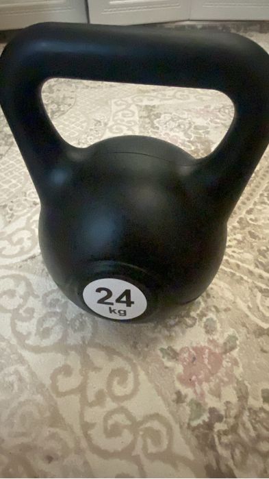 Продам новую Гирю 24 кг или обмен на 16 кг