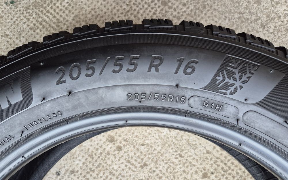 Set 2buc 205/55 R16 91H Michelin Alpin⁶ M+S iarnă