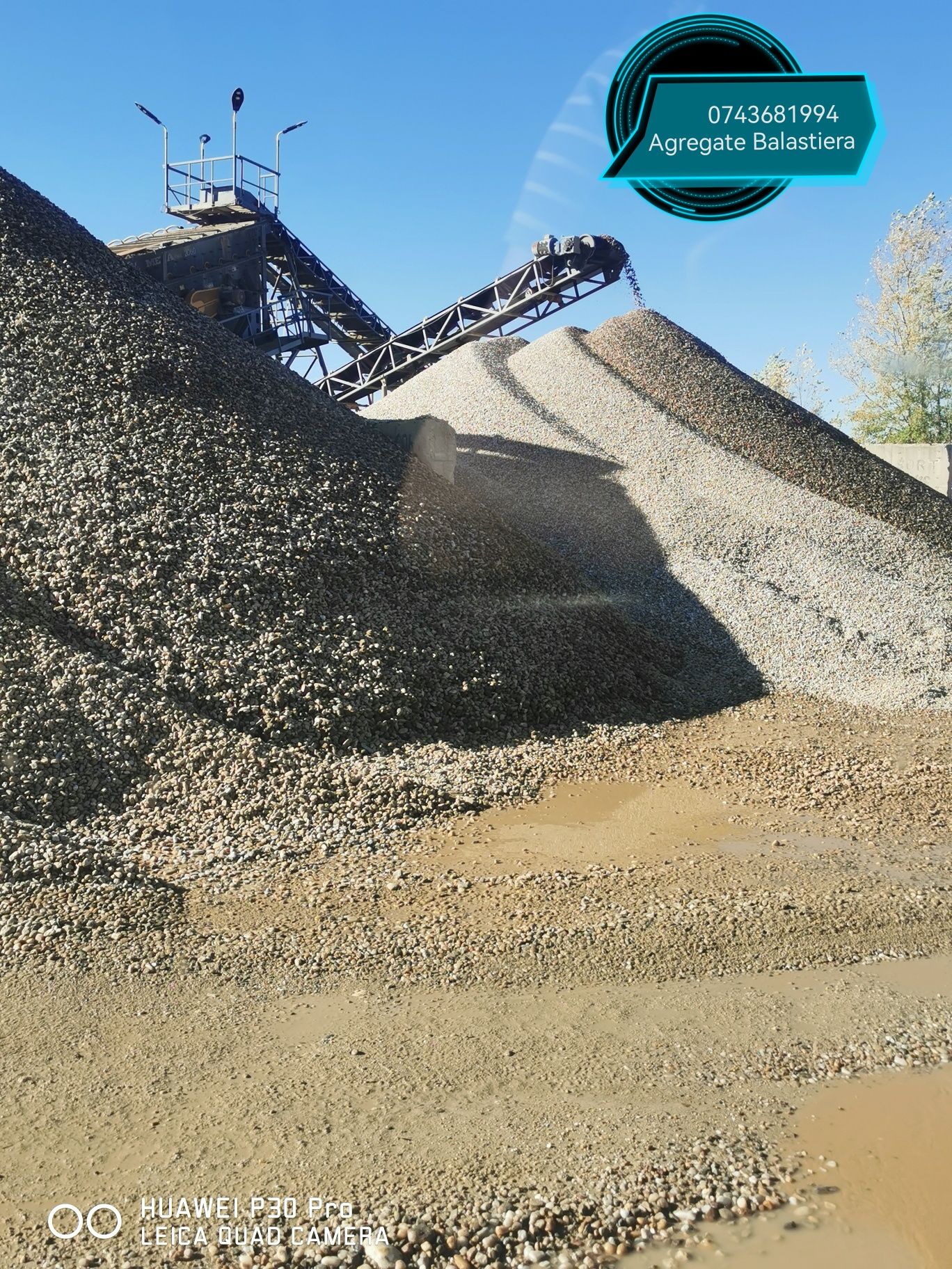 Nisip Balast Piatra Bobcat, Miniexcavator