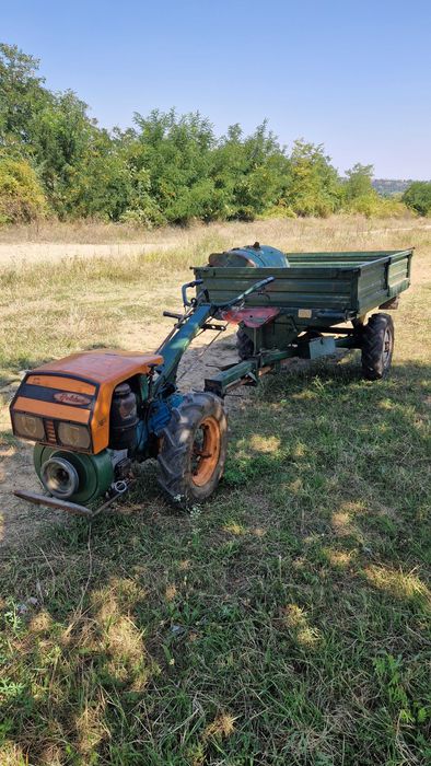 Motocultor goldoni special 140 freza si remorca 4x4