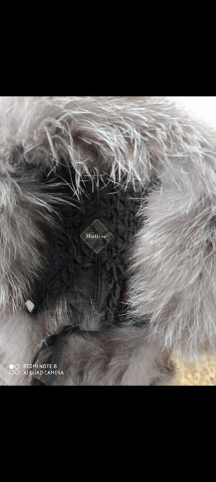 Продам кожаную шапку ушанку с хвостом