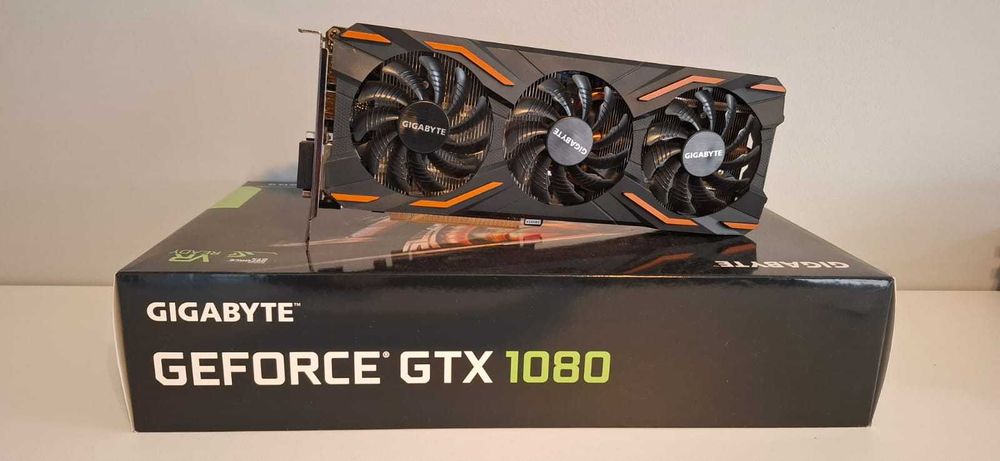 Placa video Gigabyte GTX 1080 GAMING OC 8GB DDR5X 256-bit.