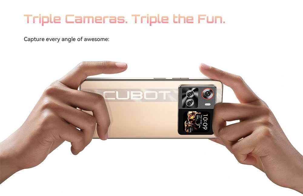 CUBOT X100 - 6.88", 8GB+8GB/256GB, 5100mAh, 64MP, Android 15