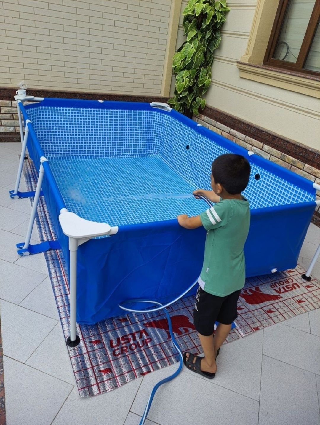 Каркасный бассейн Intex 300×200×75 см