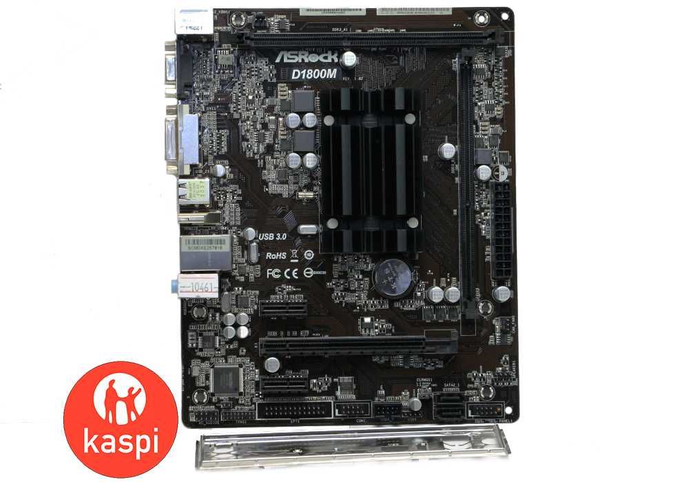 Мат.Плата BGA ASRock D1800M 2x DDR3