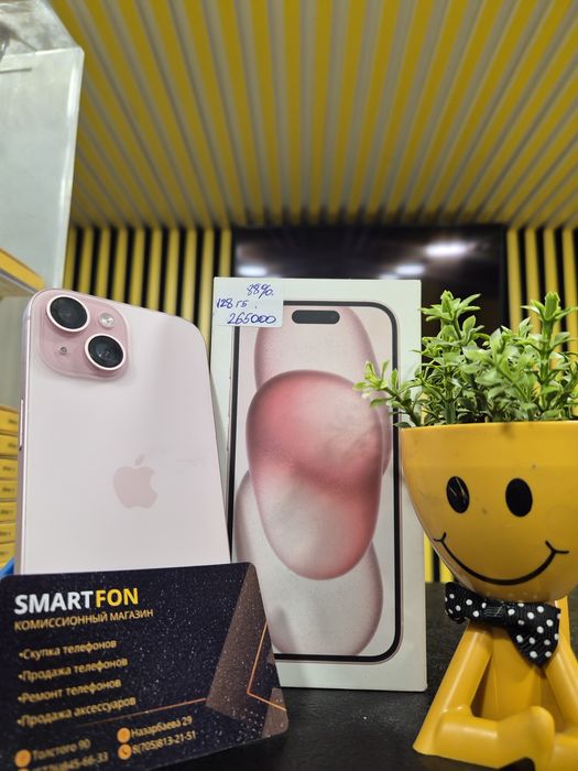 Iphone 15,128гб,88%
